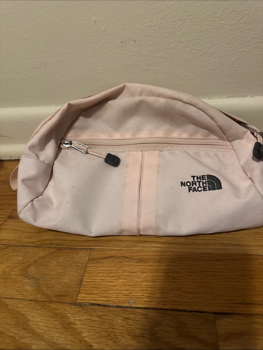 The North Face Light Pink Crossbody Waist Pack